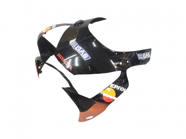 2002-2003 Honda CBR900RR 954 Motorcycle Fairing Kits - Orange White Red Glossy Black Repsol Canada Websites