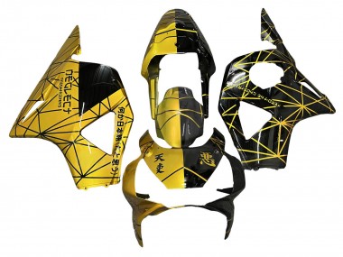 2002-2003 Honda CBR900RR 954 Motorcycle Fairing - Yellow Glossy Black Canada Websites