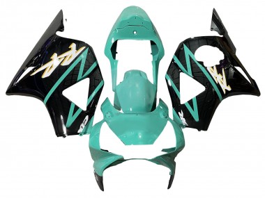 2002-2003 Honda CBR900RR 954 Motorcycle Fairings - Light Green Glossy Black Canada Websites