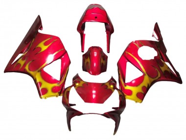 2002-2003 Honda CBR900RR 954 Motorcycle Fairings - Red Yellow Canada Websites