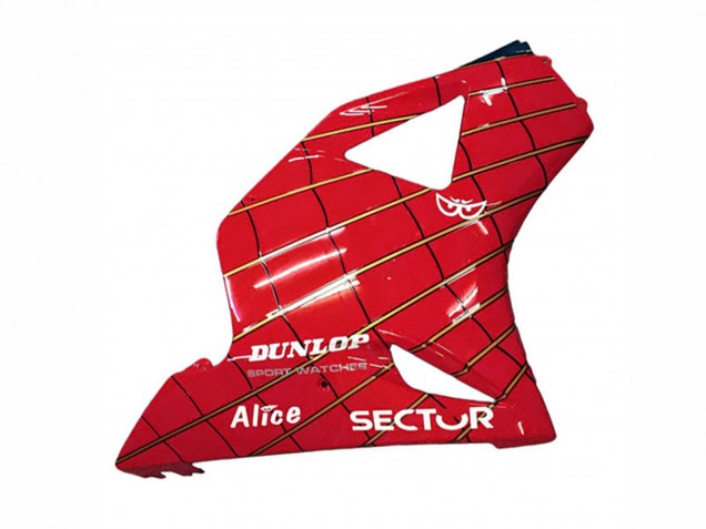 2002-2003 Honda CBR900RR 954 Motorcycle Fairings - Red Dark Blue Dunlop Canada Websites