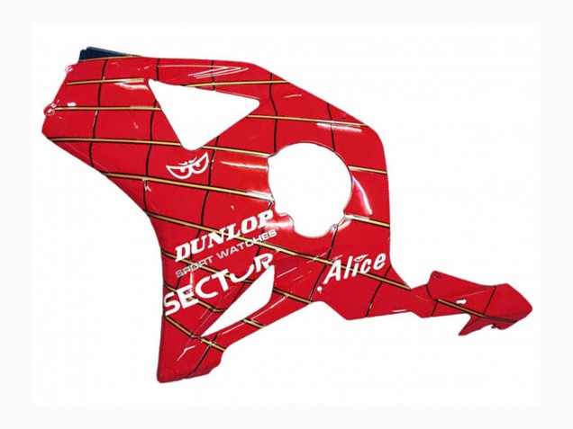 2002-2003 Honda CBR900RR 954 Motorcycle Fairings - Red Dark Blue Dunlop Canada Websites