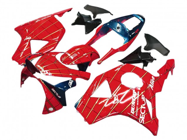 2002-2003 Honda CBR900RR 954 Motorcycle Fairings - Red Dark Blue Dunlop Canada Websites