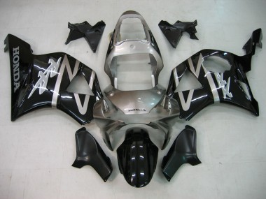 2002-2003 Honda CBR900RR 954 Motorcycle Fairings - Silver Glossy Black Canada Websites