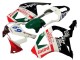 2002-2003 Honda CBR900RR 954 Motorcycle Fairings - White Red Green Glossy Black Castrol Canada Websites
