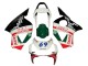 2002-2003 Honda CBR900RR 954 Motorcycle Fairings - White Red Green Glossy Black Castrol Canada Websites