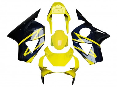 2002-2003 Honda CBR900RR 954 Motorcycle Fairings - Yellow Silver Black Canada Websites