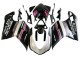 2007-2014 Ducati 848 Motorcycle Fairings - White Pink Glossy Black Connie Canada Websites