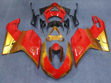2007-2014 Ducati 848 Motorcycle Fairings - Red Gold Canada Websites