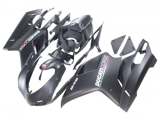 2007-2014 Ducati 848 Motorcycle Fairings - Matte Grey Canada Websites