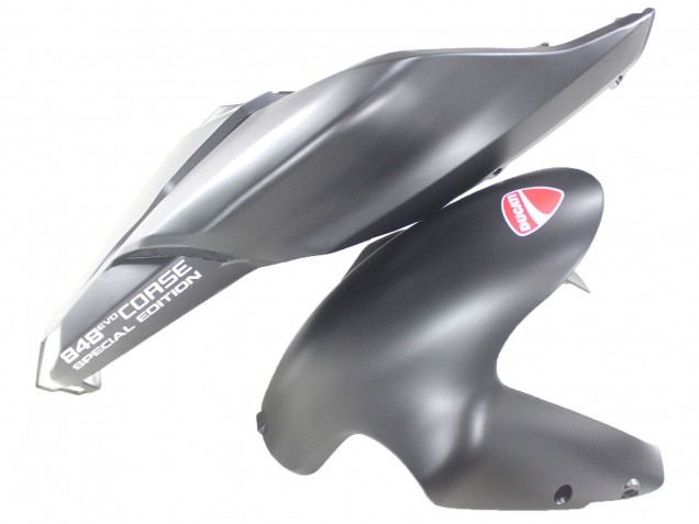 2007-2014 Ducati 848 Motorcycle Fairings - Matte Grey Canada Websites