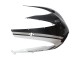 2007-2014 Ducati 848/1098/1198 Motorcycle Fairings - White Glossy Black Corse Canada Websites