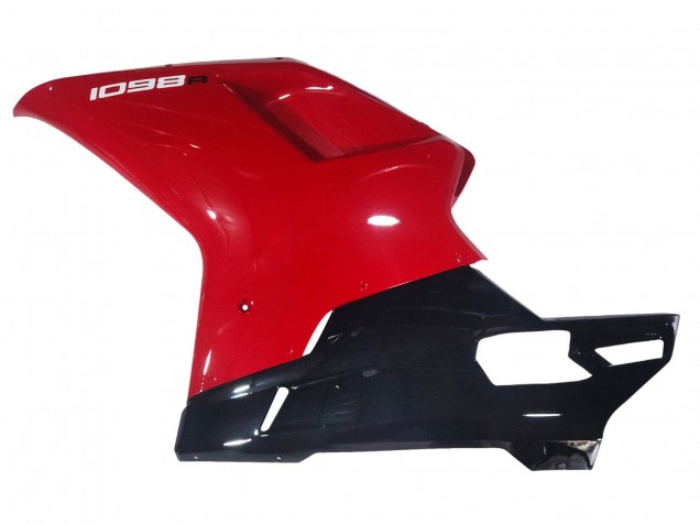 2007-2014 Ducati 1098 Motorcycle Fairings - White Red Glossy Black Canada Websites