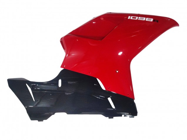 2007-2014 Ducati 1098 Motorcycle Fairings - White Red Glossy Black Canada Websites