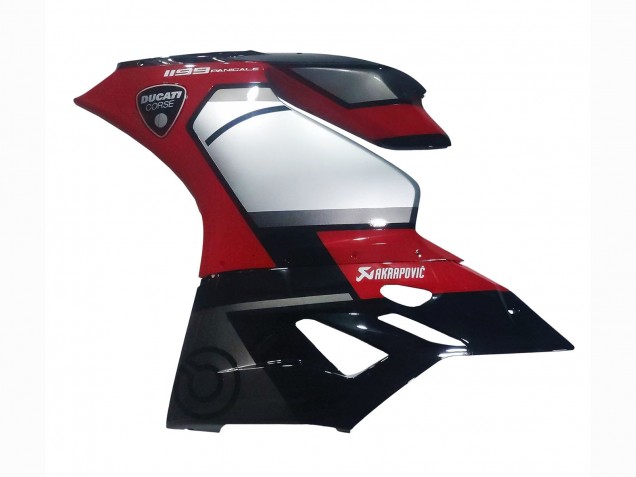 2011-2014 Ducati 1199 Motorcycle Fairings - Red Silver Black Canada Websites