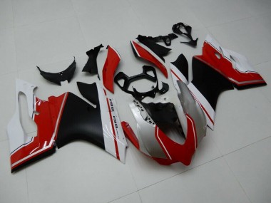 2011-2014 Ducati 1199 Motorcycle Fairings - White Red Matte Black Canada Websites