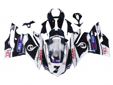 2011-2014 Ducati Panigale 899/1199 Motorcycle Fairings - White Black Blue Fiamm Ficc 7 Canada Websites
