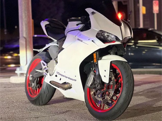 2015-2020 Ducati 959/1299 Motorcycle Fairings - White Purple Canada Websites