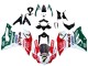 2015-2020 Ducati 959/1299 Motorcycle Fairings - White Red Green Valsir Fiamm 7 Canada Websites