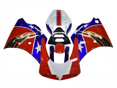 1993-2005 Ducati 748/916/996/998 Motorcycle Fairings - White Red Blue Black Flame Canada Websites