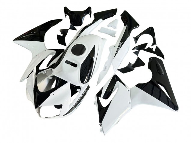 2002-2006 Honda CBR125R Motorcycle Fairings - White Glossy Black Canada Websites