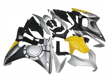 2013-2015 Honda CBR500R Motorcycle Fairings - Silver Yellow Matte Black Canada Websites