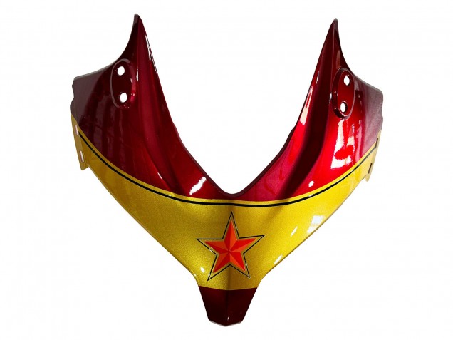 2013-2015 Honda CBR500R Motorcycle Fairings - Red Blue Yellow Star Canada Websites