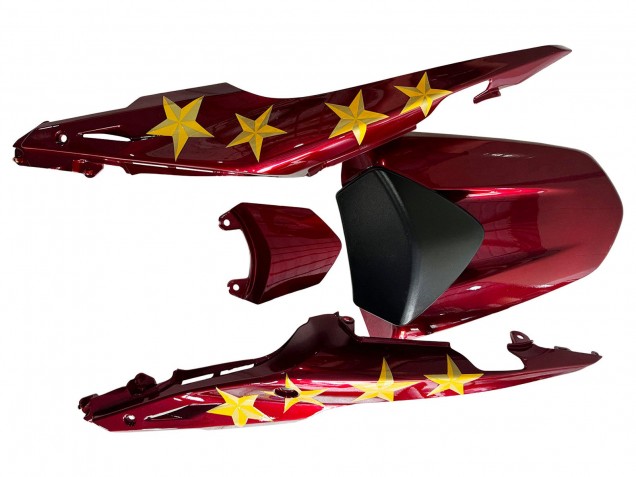 2013-2015 Honda CBR500R Motorcycle Fairings - Red Blue Yellow Star Canada Websites