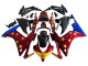 2013-2015 Honda CBR500R Motorcycle Fairings - Red Blue Yellow Star Canada Websites