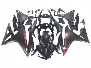 2016-2018 Honda CBR500R Motorcycle Fairings - Black Carbon Fiber Red Canada Websites