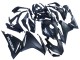 2022-2023 Honda CBR500R Motorcycle Fairings - Matte Dark Blue Canada Websites