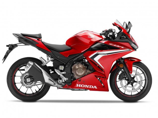 2022-2023 Honda CBR500R Motorcycle Fairings - Red White Black Canada Websites