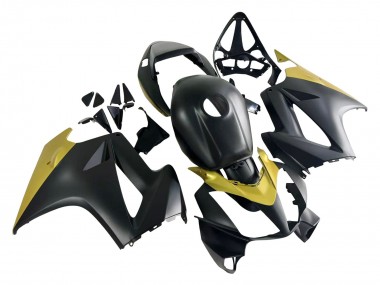 2002-2013 Honda VFR 800 Motorcycle Fairings - Yellow Matte Black Canada Websites