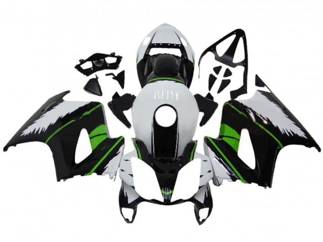 2002-2013 Honda VFR 800 Motorcycle Fairings - White Green Glossy Black Canada Websites