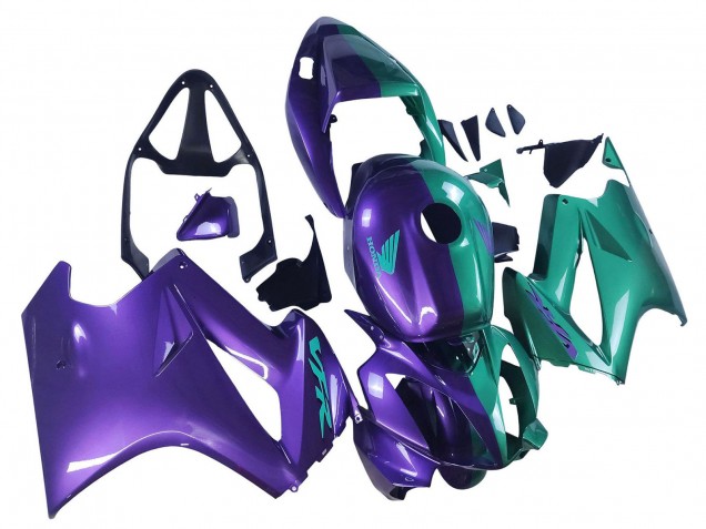 2002-2013 Honda VFR 800 Motorcycle Fairings - Purple Green Canada Websites