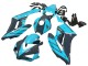 2004-2005 Honda CBR1000RR Motorcycle Fairings - Light Blue Glossy Black Canada Websites