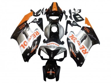2004-2005 Honda CBR1000RR Motorcycle Fairings - Orange Silver Glossy Black Repsol Canada Websites