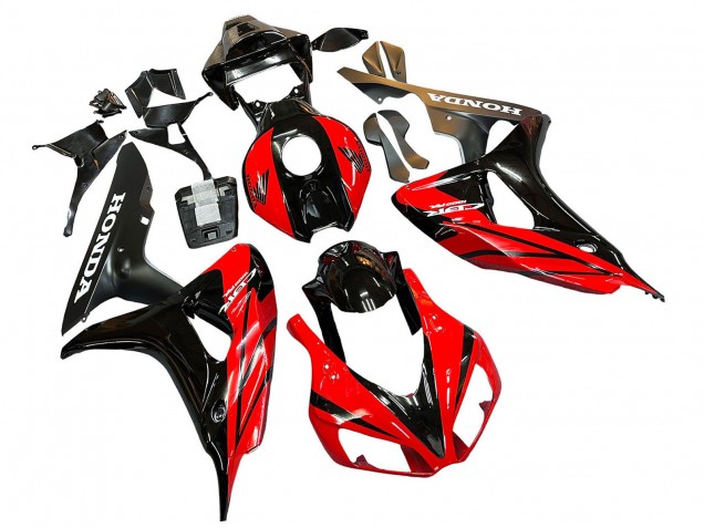 2006-2007 Honda CBR1000RR Motorcycle Fairing - Blue Glossy Black Canada Websites