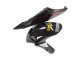 2006-2007 Honda CBR1000RR Motorcycle Fairings - Glossy Black Yellow Red Flame Canada Websites