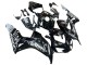 2006-2007 Honda CBR1000RR Motorcycle Fairings - Glossy Black Gold SevenStars Canada Websites