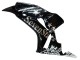 2006-2007 Honda CBR1000RR Motorcycle Fairings - Glossy Black Gold SevenStars Canada Websites