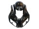 2006-2007 Honda CBR1000RR Motorcycle Fairings - Glossy Black Gold SevenStars Canada Websites
