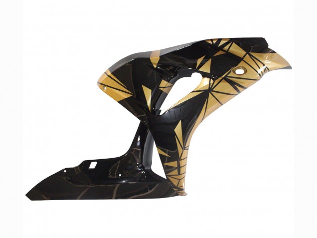 2006-2007 Honda CBR1000RR Motorcycle Fairings - Gold Glossy Black Canada Websites