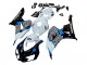 2006-2007 Honda CBR1000RR Motorcycle Fairing - White Blue Glossy Black Canada Websites