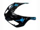 2006-2007 Honda CBR1000RR Motorcycle Fairing - White Blue Glossy Black Canada Websites