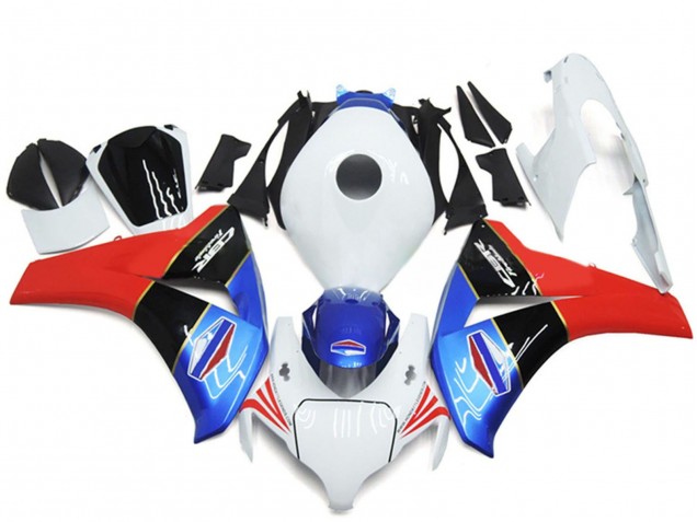 2008-2011 Honda CBR1000RR Motorcycle Fairings - White Blue Red Glossy Black Canada Websites