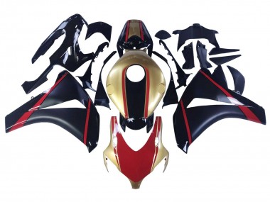 2008-2011 Honda CBR1000RR Motorcycle Fairings - Gold Red Glossy Black Canada Websites