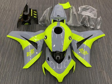 2008-2011 Honda CBR1000RR Motorcycle Fairings - Nardo Grey Fluorescent Green Canada Websites