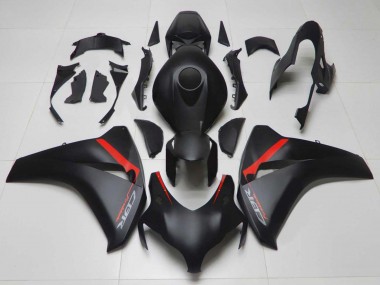 2008-2011 Honda CBR1000RR Motorcycle Fairings - Matte Black Red Fireblade Canada Websites