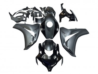 2008-2011 Honda CBR1000RR Motorcycle Fairings - Grey Glossy Black Canada Websites